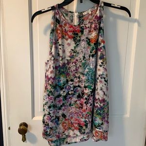 Violet and Claire floral sleeveless top